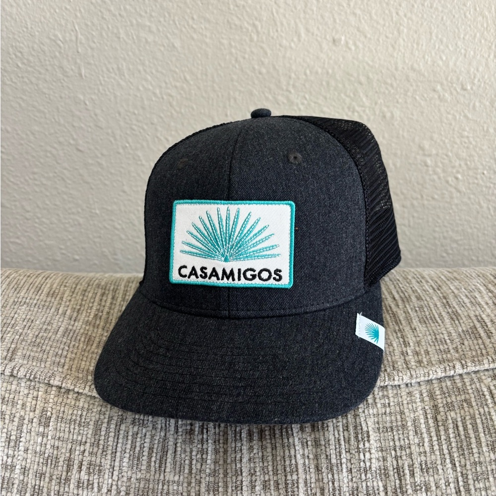 Casamigos Black and Teal Trucker Hat